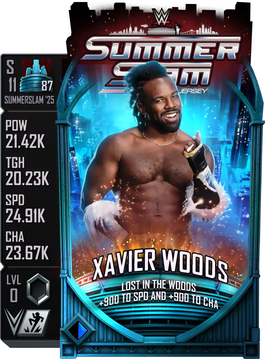 SummerSlam '25', Xavier Woods, Standard Card from WWE Supercard