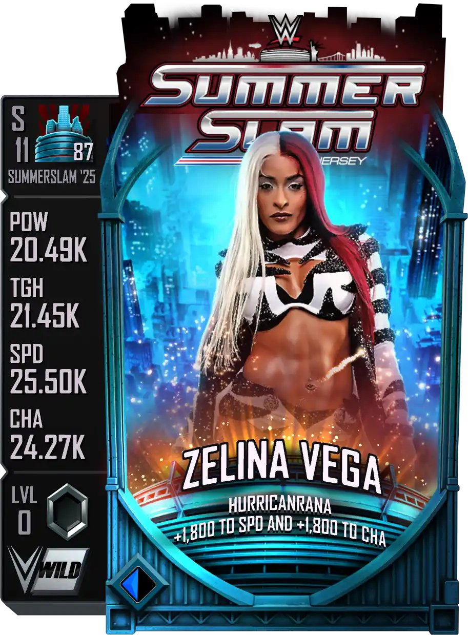 SummerSlam '25', Zelina Vega, Standard Card from WWE Supercard