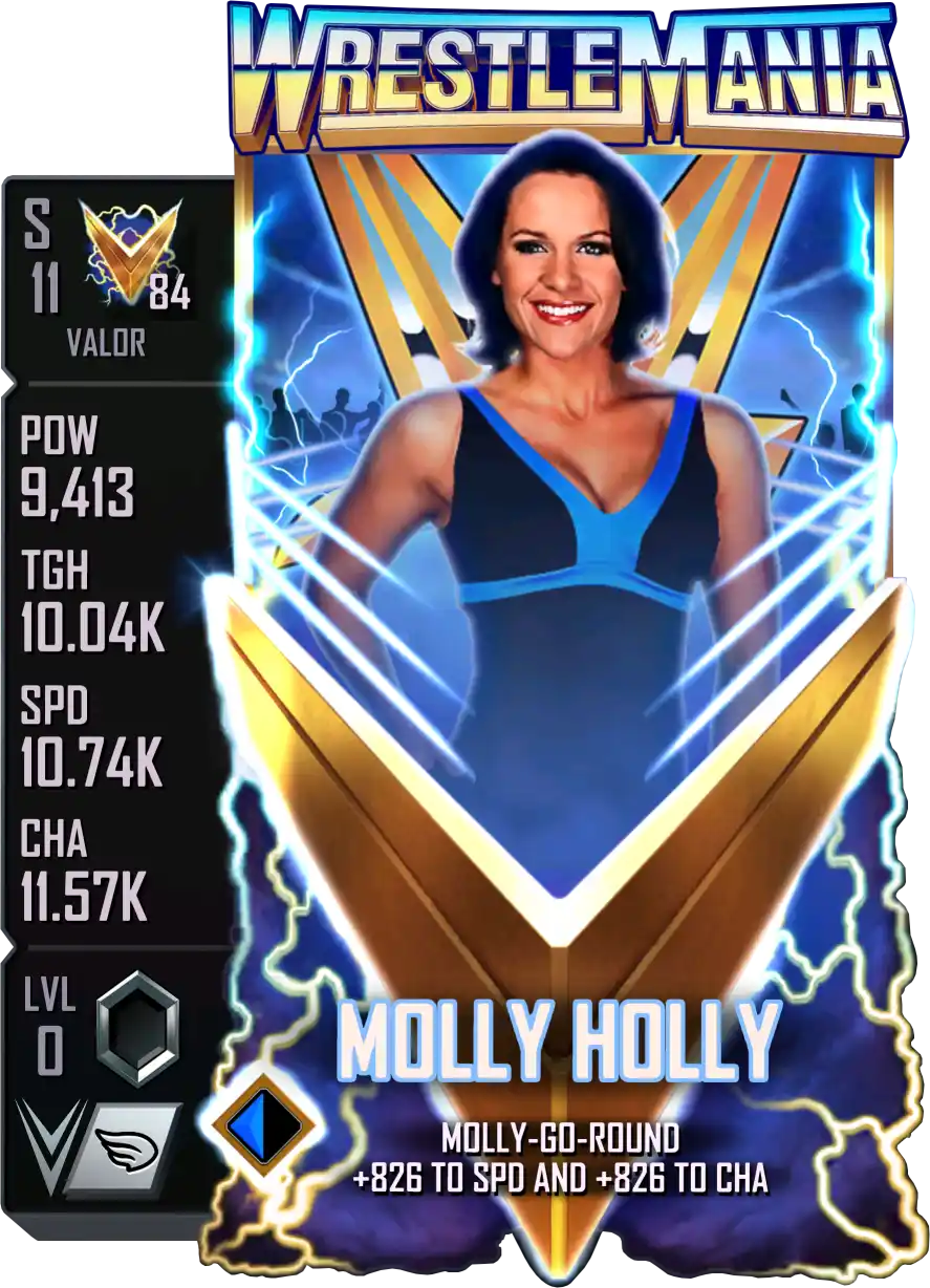 Valor, Molly Holly, Standard Card from WWE Supercard
