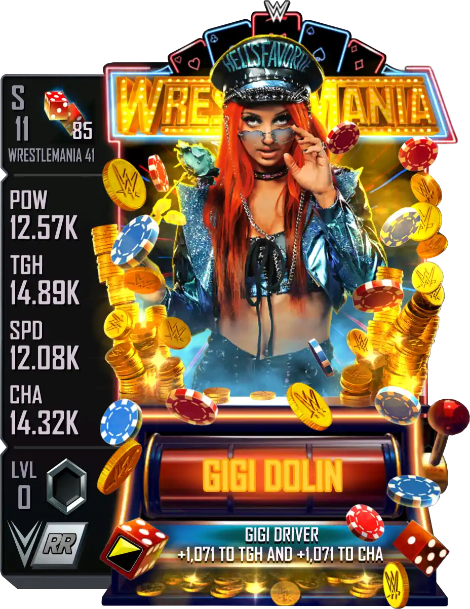 Wrestlemania 41, Gigi Dolin, Standard Card from WWE Supercard