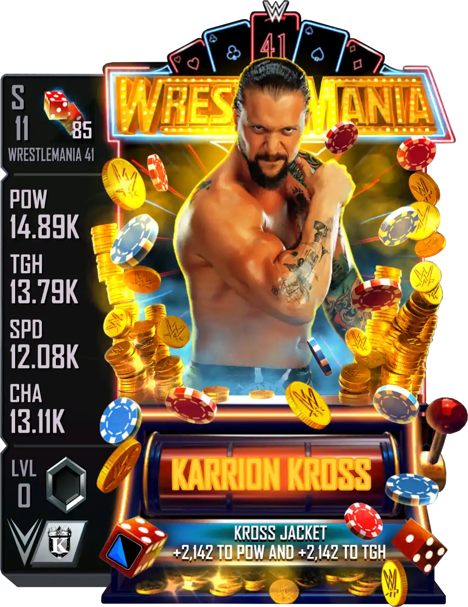 Wrestlemania 41, Karrion Kross, Standard Card from WWE Supercard