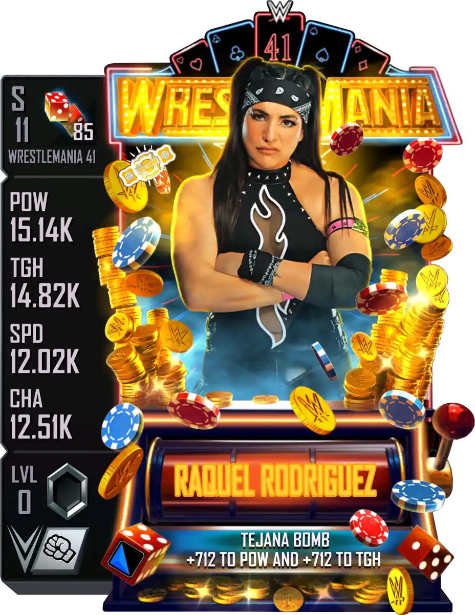 Wrestlemania 41, Raquel Rodriguez, Standard Card from WWE Supercard